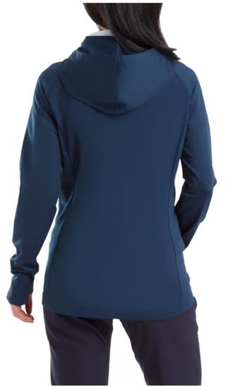 FootJoy ThermoSeries Hybrid ladies hoodie, floral tonal navy