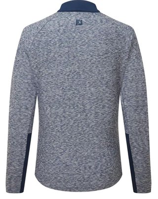 FootJoy Full-Zip Space Dye Thermal Midlayer women's sweatshirt, navy
