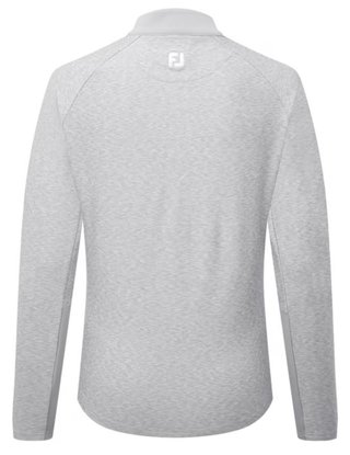 FootJoy Full-Zip Space Dye Thermal Midlayer women's sweatshirt, grey