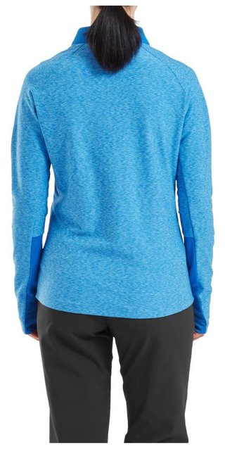 FootJoy Full-Zip Space Dye Thermal Midlayer ladies sweatshirt, blue/aqua