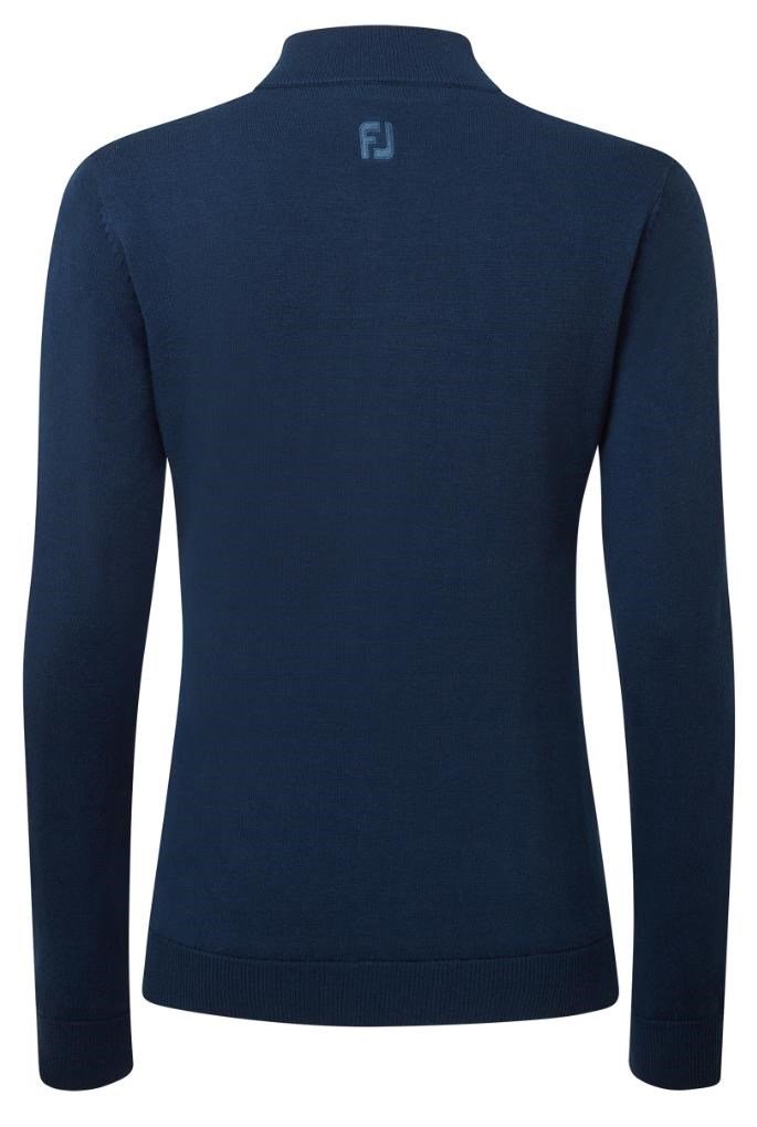 FootJoy Drirelease Full-Zip Lined women's sweater, navy