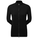 FootJoy Drirelease Full-Zip Lined women's sweater, black