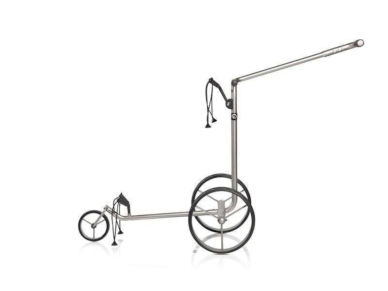 JuCad drive SL Master Titan SET electric trolley, titanium