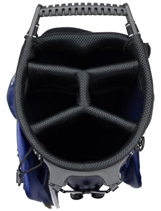 U.S. Kids Golf TS5-57 (145cm) v10 junior stand bag, navy/white