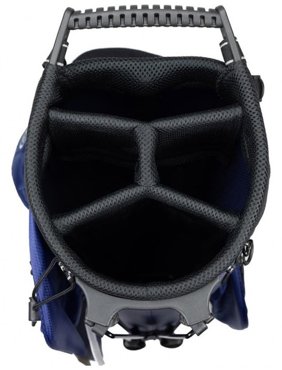 U.S. Kids Golf TS5-57 (145cm) v10 junior stand bag, navy/white