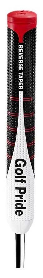 Golf Pride Reverse Taper Putter Grip Flat Large Red Cap