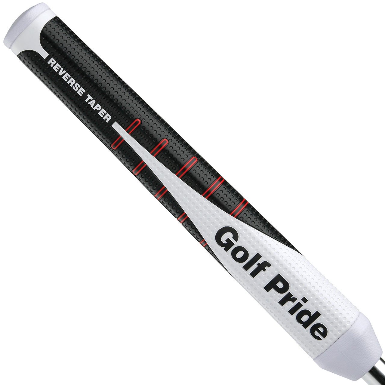 Golf Pride Reverse Taper Putter Grip Round Large Red Cap