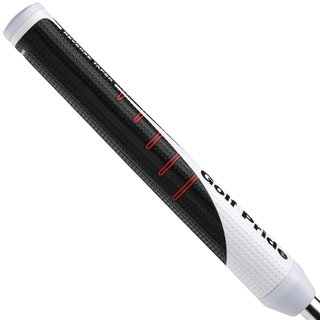 Golf Pride Reverse Taper Putter Grip Round Large Red Cap