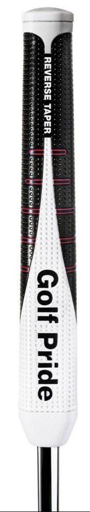 Golf Pride Reverse Taper Putter Grip Round Large Red Cap