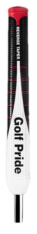 Golf Pride Reverse Taper Putter Grip Flat Medium Red Cap