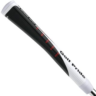 Golf Pride Reverse Taper putter grip, PISTOL MEDIUM, white cap