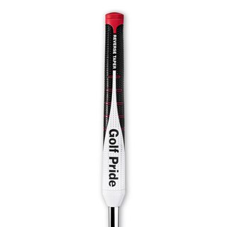 Golf Pride Reverse Taper Putter Grip Pistol Large Red Cap