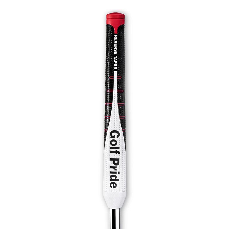 Golf Pride Reverse Taper Putter Grip Pistol Large Red Cap