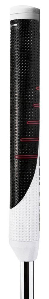 Golf Pride Reverse Taper Putter Grip Round Medium Red Cap