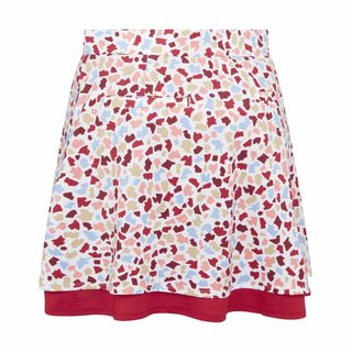 Callaway 17" Mosaic Print Flounce women's skort, brilliant white