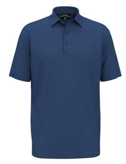 Callaway Premium Jacquard men's polo, galaxy blue
