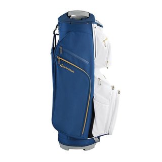 TaylorMade Kalea Gold ladies cart bag 2024, navy/white