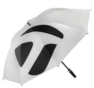 TaylorMade 60" Sunbrella Umbrella, silver