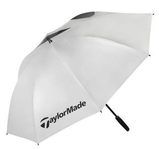 TaylorMade 60" Sunbrella Umbrella, silver