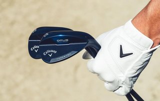 Callaway Opus Platinum Blue men's wedge, graphite
