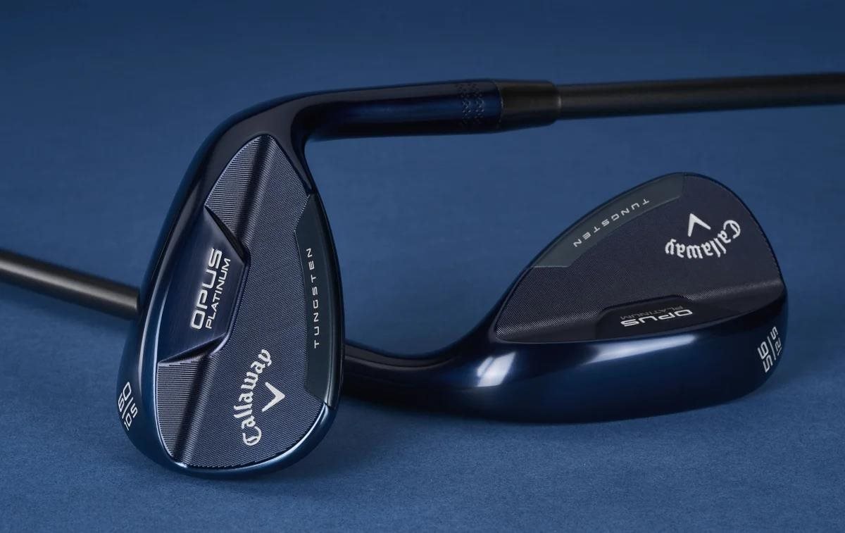 Callaway Opus Platinum Blue men's wedge, graphite