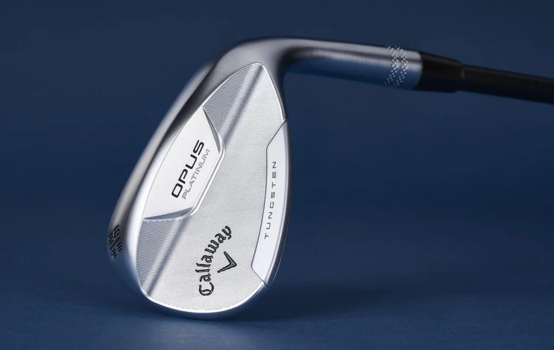 Callaway Opus Platinum Chrome wedge, graphite