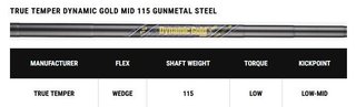 Callaway Opus Platinum Chrome wedge, steel