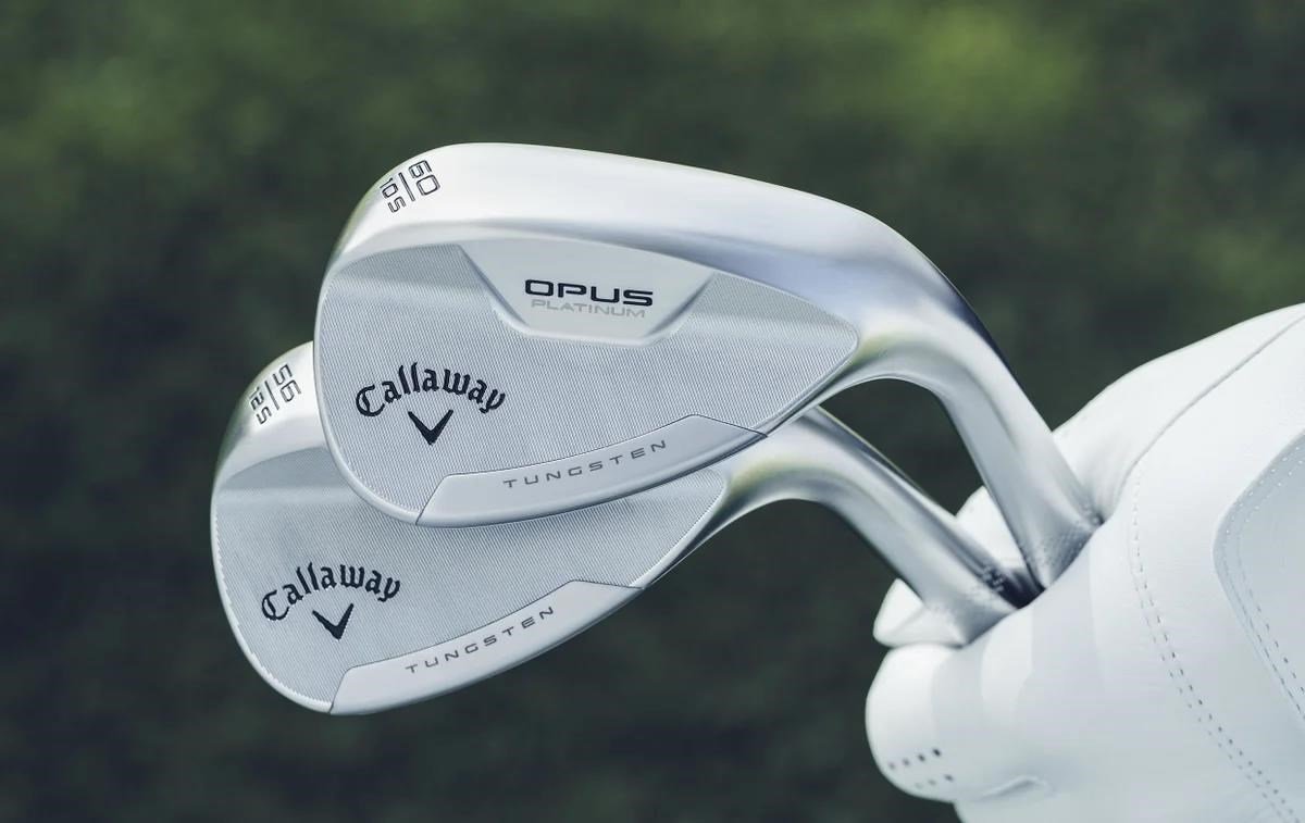 Callaway Opus Platinum Chrome wedge, steel