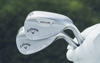 Callaway Opus Platinum Chrome wedge, steel