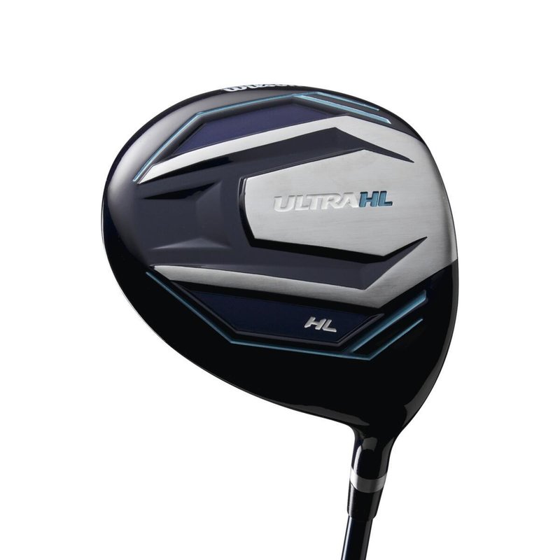 Wilson Ultra HL women's golf set, graphite, + cart bag, navy