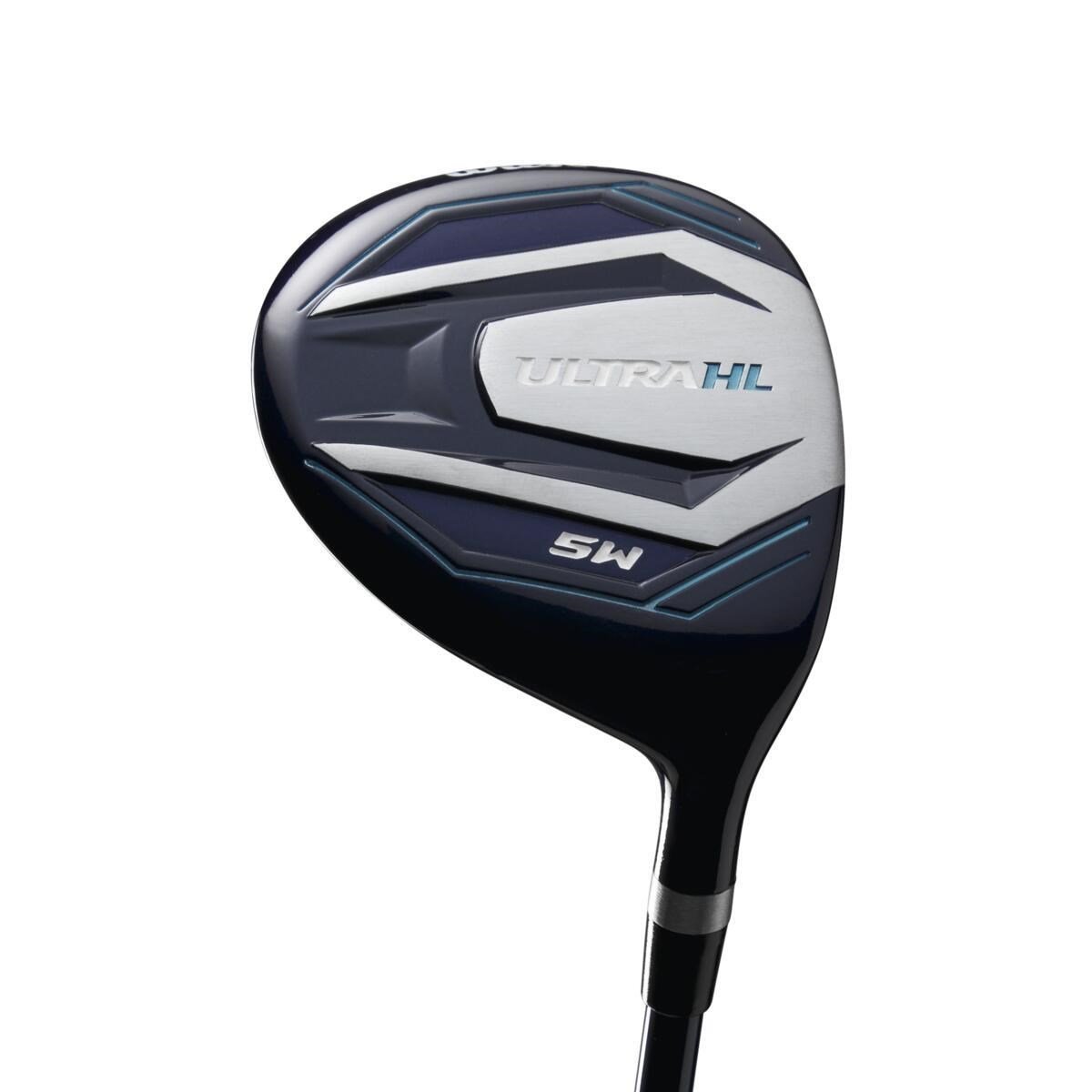 Wilson Ultra HL women's golf set, graphite, + cart bag, navy