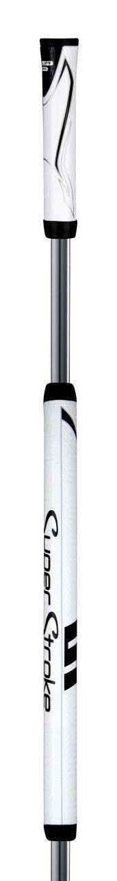 Super Stroke SuperStroke Zenergy Tour 1.0 putter grip, white/black (2pc)