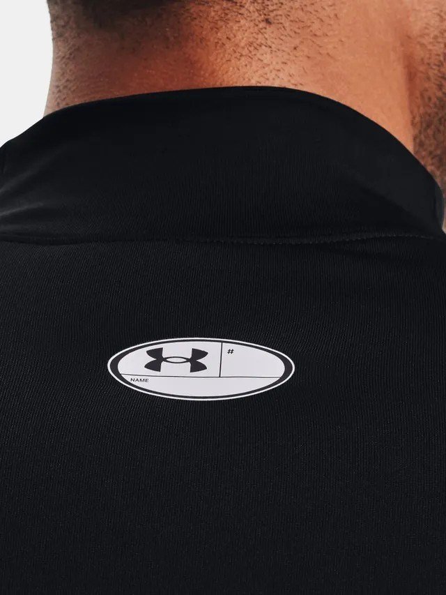 Under Armour CG Armour Fitted Mock men's T-shirt, black