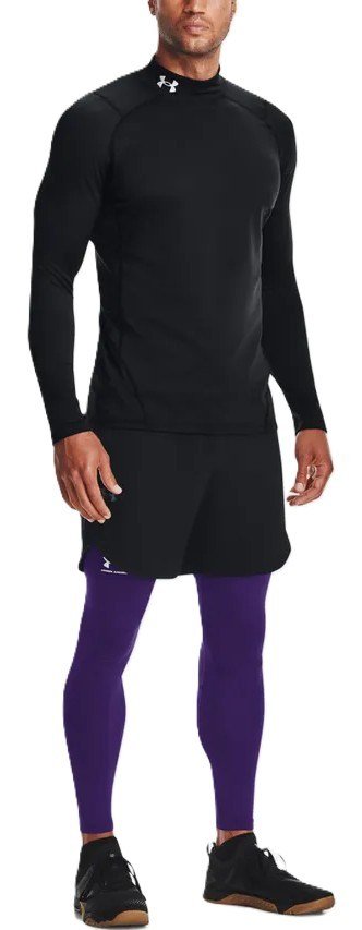 Under Armour CG Armour Fitted Mock men's T-shirt, black
