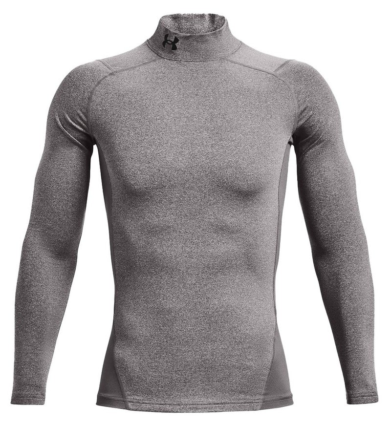 Under Armour CG Armour Fitted Mock men's T-shirt, grey