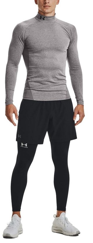 Under Armour CG Armour Fitted Mock men's T-shirt, grey