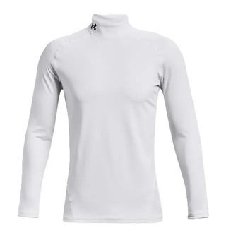 Under Armour CG Armour Fitted Mock men's T-shirt, white