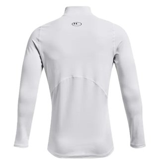 Under Armour CG Armour Fitted Mock men's T-shirt, white