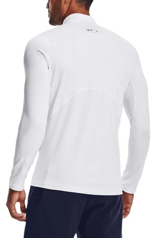 Under Armour CG Armour Fitted Mock men's T-shirt, white