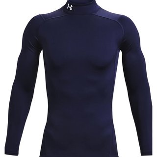 Under Armour ColdGear® Compression Mock men's top, blue