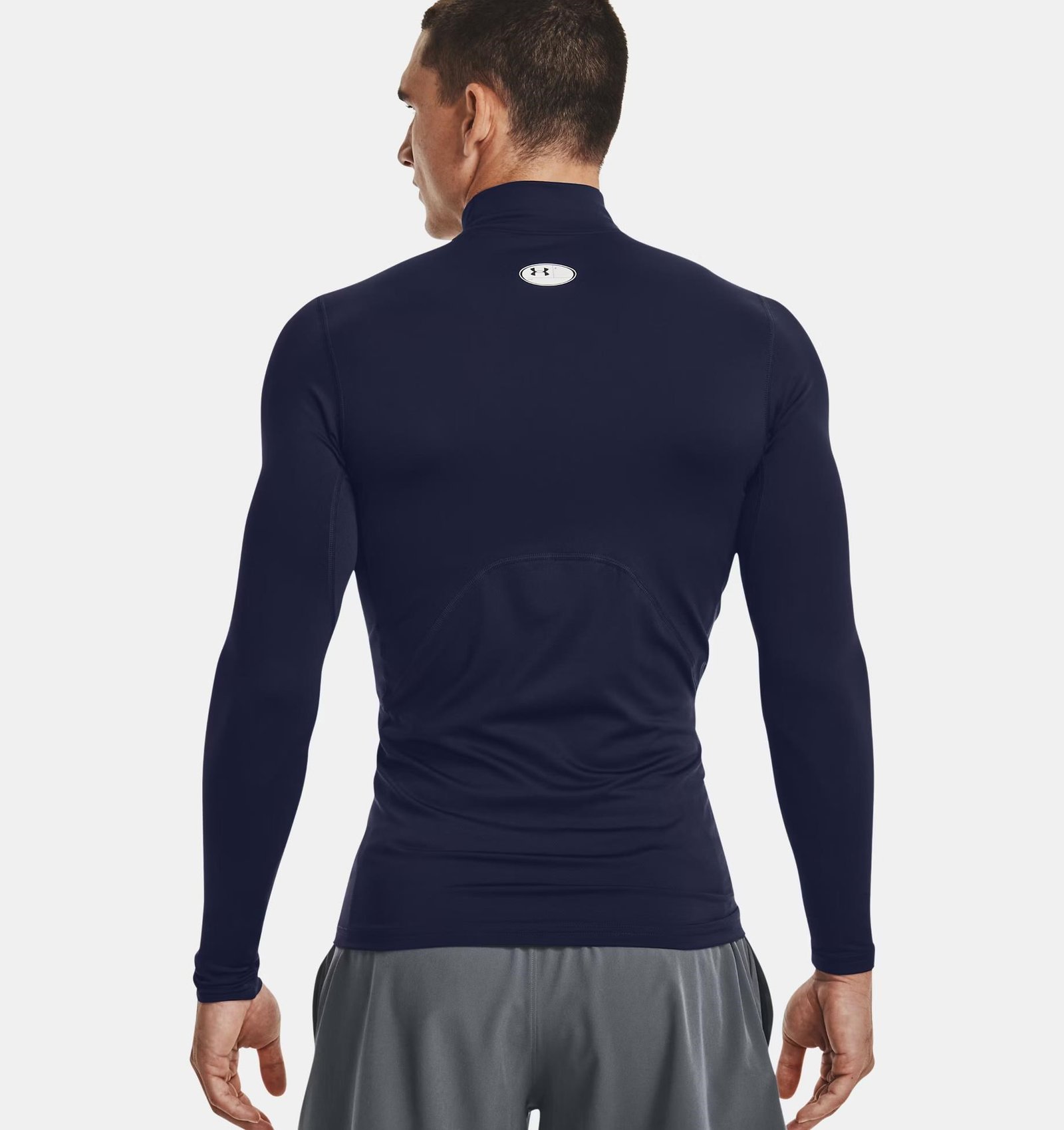 Under Armour ColdGear® Compression Mock men's top, blue
