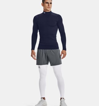 Under Armour ColdGear® Compression Mock men's top, blue
