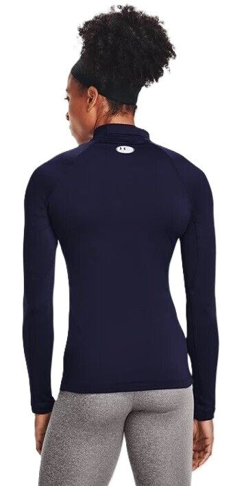 Under Armour Authentics Mockneck women's baselayer, blue