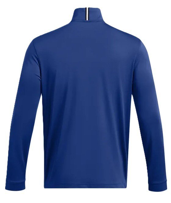 Under Armour Playoff 1/4 Zip men's sweatshirt, tech blue/black