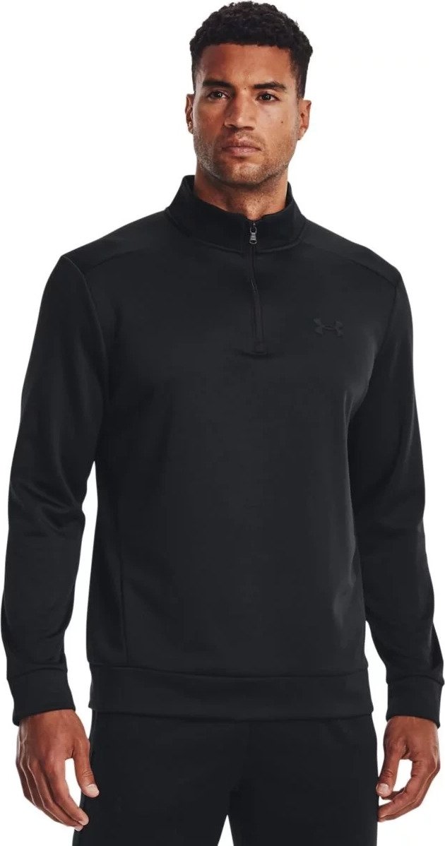 Under Armour Fleece 1/4 Zip men's sweatshirt, black