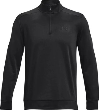 Under Armour Fleece 1/4 Zip men's sweatshirt, black