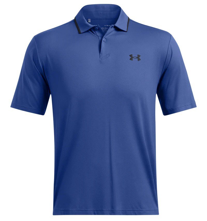 Under Armour Iso-Chill Polo men's polo, tech blue/black