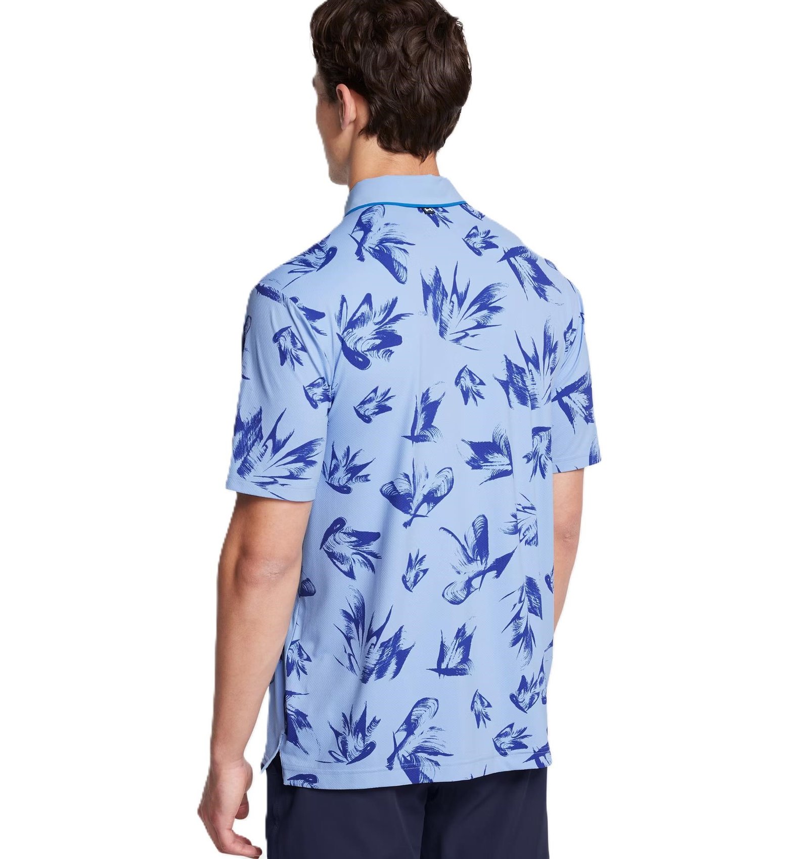 Under Armour Iso-Chill Edge men's polo, horizon blue/tech blue