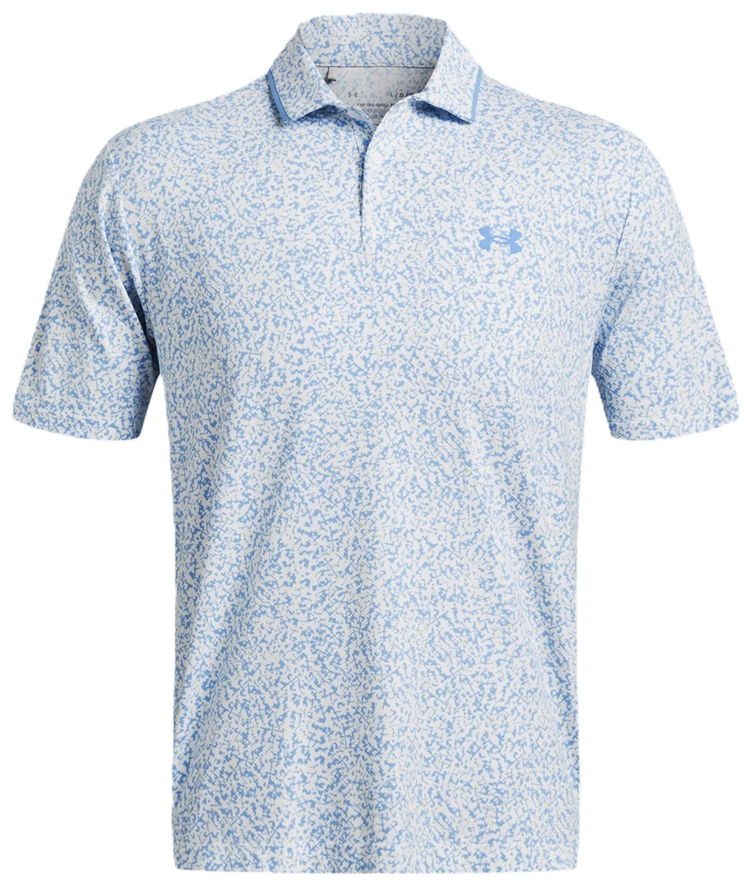 Under Armour Iso-Chill Verge men's polo, white/retro blue
