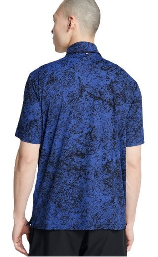 Under Armour Iso-Chill Verge men's polo, tech blue/midnight navy